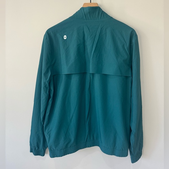 Figs Men's Cobaki Performance Emerald Green Full-Zip Lightweight Jacket size M - Picture 8 of 10